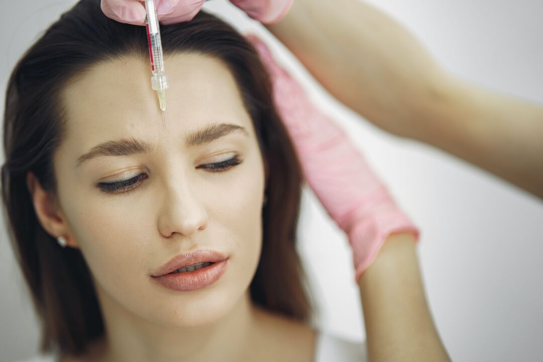 Inxeccións de Botox para o rexuvenecemento